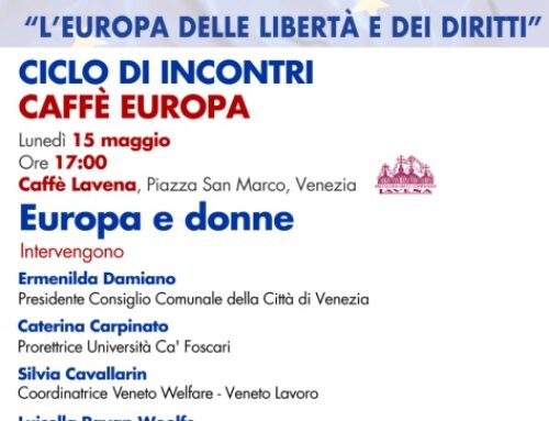 Ciclo di incontri Caffè Europa “Europa e Donne”
