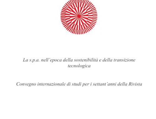 Convegno internazionale di studi per i settant’anni della Rivista delle Società